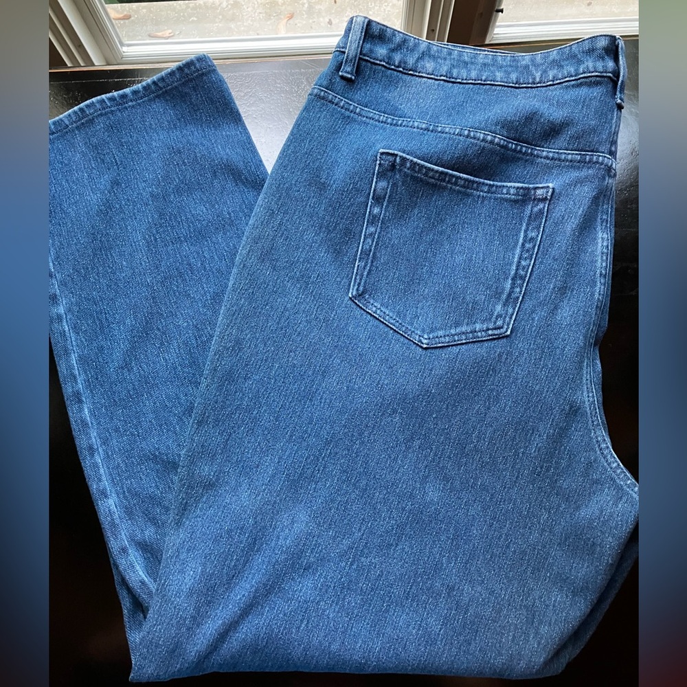 Coldwater Creek Indigo Denim Pants 20W like new